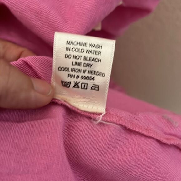 Dizzy Lizzy Pink Ruffle Shoulder Straps with Back lace up dress - Picture 11 of 11